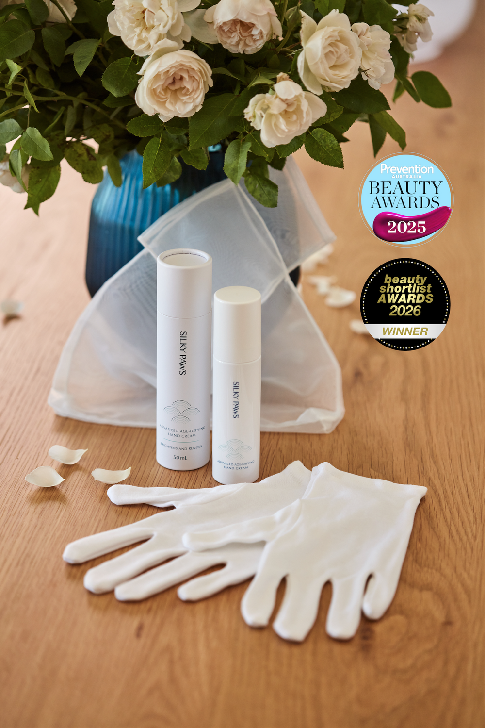 SILKY PAWS "Kyoto" Gift with FREE Cotton Gloves (Value $120)